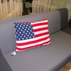 Dekorativní polštář Amerika, 45x60 cm, barevný - 3