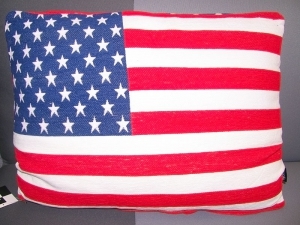Dekorativní polštář Amerika, 45x60 cm, barevný