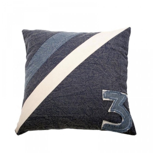 Dekorativní polštář Denim Blue, 45 cm