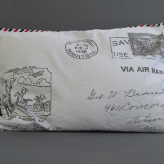 Dekorativní polštář Poštovní obálka, 40x60 cm - 2