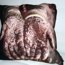 Dekoratívny vankúš Henna, 50x50 cm - 2