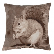 Dekoratívny vankúš s veveričkou Cute, 45x45 cm - 1