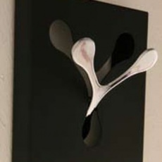 Dizajnový vešiak Spoon single - 5 Dizajnový vešiak Spoon single - 5
