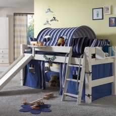 Dětská patrová postel se skluzavkou Nicklas - 1