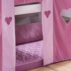 Detská poschodová posteľ Srdce - 3