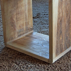 Dřevěný stolek Retro Cube 52x52 cm - 6