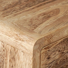 Dřevěný stolek Retro Cube s 2 zásuvkami - 4