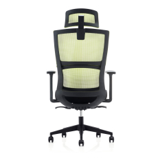 Ergonomická kancelářská židle Grove, síťovina, černá / zelená - 3