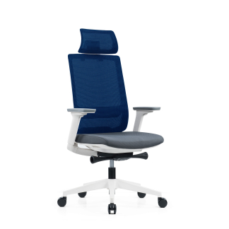 Ergonomická kancelářská židle Meteor X, síťovina, modrá