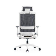 Ergonomická kancelářská židle Meteor X, síťovina, šedá - 4