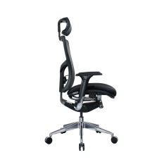 Ergonomická kancelářská židle Tech Pro, síťovina, černá - 5