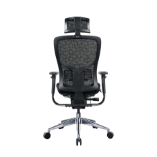 Ergonomická kancelářská židle Tech Pro, síťovina, černá - 6