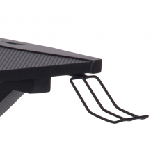 Herní stůl Ninja, 140 cm, černá - 4