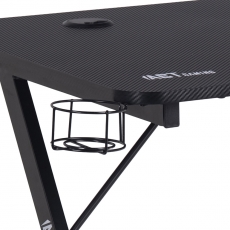 Herný stôl Mario, 100 cm, čierna - 7