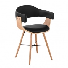 Konferenčná / jedálenská stolička drevená Dancer (Súprava 2 ks) - 1