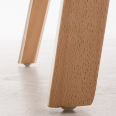 Konferenčná stolička drevená Kingdom (Súprava 2 ks), biela - 6