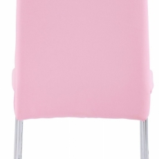 Jedálenská stolička Aber (Súprava 4 ks), ružová - 4