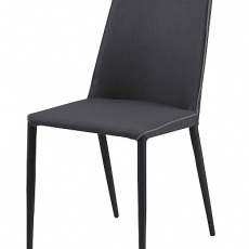 Jedálenská stolička Ajka (SET 2 ks), antracit - 1