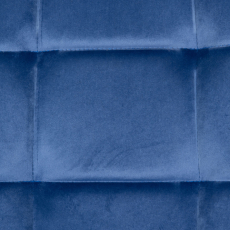 Jedálenská stolička Antibes, zamat, modrá - 6