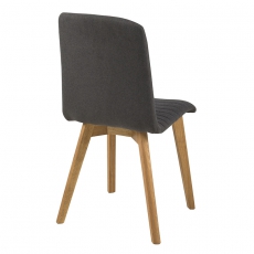 Jedálenská stolička Areta (Súprava 2 ks), antracitová - 3