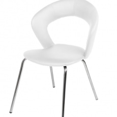 Jedálenská stolička Ashly (SET 2 ks) biela - 1