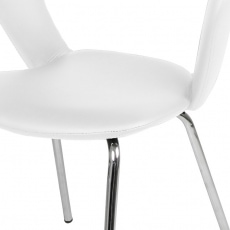 Jedálenská stolička Ashly (SET 2 ks) biela - 3