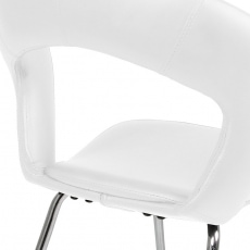 Jedálenská stolička Ashly (SET 2 ks) biela - 4