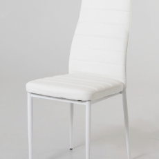 Jedálenská stolička Betina (SET 4 ks) biela - 1