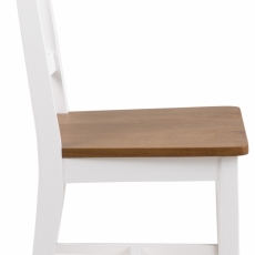 Jedálenská stolička Brisbane (SET 2ks), biela - 6