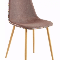 Jedálenská stolička Cant (Súprava 2 ks), hnedá - 6