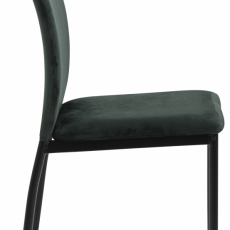 Jedálenská stolička Demina (SET 4 ks), tmavo zelená - 6
