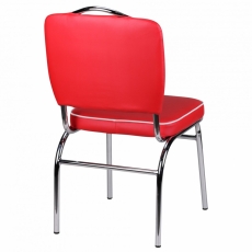Jedálenská stolička Elvis, červená - 6