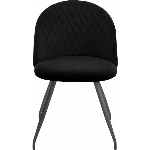 Jedálenská stolička Harper (SET 2 ks), čierna - 1