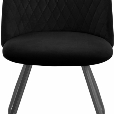 Jedálenská stolička Harper (SET 2 ks), čierna - 1