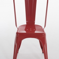 Jedálenská stolička kovová Direct - 8