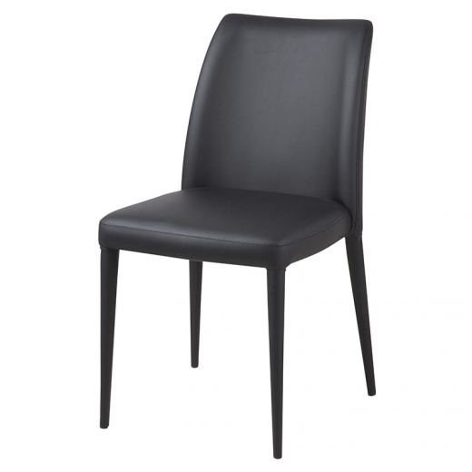 Jedálenská stolička Lucy (SET 2 ks), čierna - 1