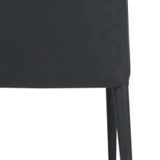 Jedálenská stolička Lucy (SET 2 ks), čierna - 8