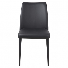 Jedálenská stolička Lucy (SET 2 ks), čierna - 4