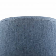 Jedálenská stolička Mandel textil, prírodné nohy - 15