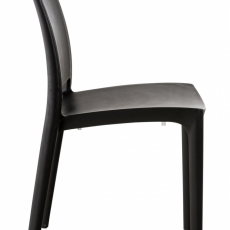 Jedálenská stolička May, čierna - 3
