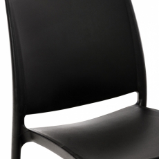 Jedálenská stolička May, čierna - 4