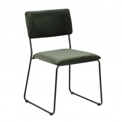 Jedálenská stolička Melodi (SET 2ks), zelená