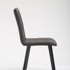 Jedálenská stolička Miriam textil, čierna - 11