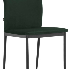 Jedálenská stolička Pavia (SET 2 ks), syntetická koža, zelená - 4