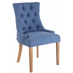 Jedálenská stolička Queen, modrá