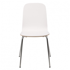 Jedálenská stolička Ronja (Súprava 4 ks), biela - 4