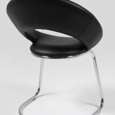 Jedálenská stolička Round na pérovej konštrukcii (SET 2 ks) - 8