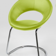 Jedálenská stolička Round na pérovej konštrukcii (SET 2 ks) - 10