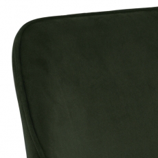 Jedálenská stolička s opierkami Ranja (SET 2 ks), textil, olivová - 7