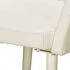 Jedálenská stolička s opierkami Venice (SET 2 ks) biela - 3
